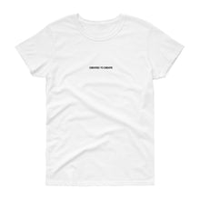 Load image into Gallery viewer, Created to Create Women's Short Sleeve Tee
